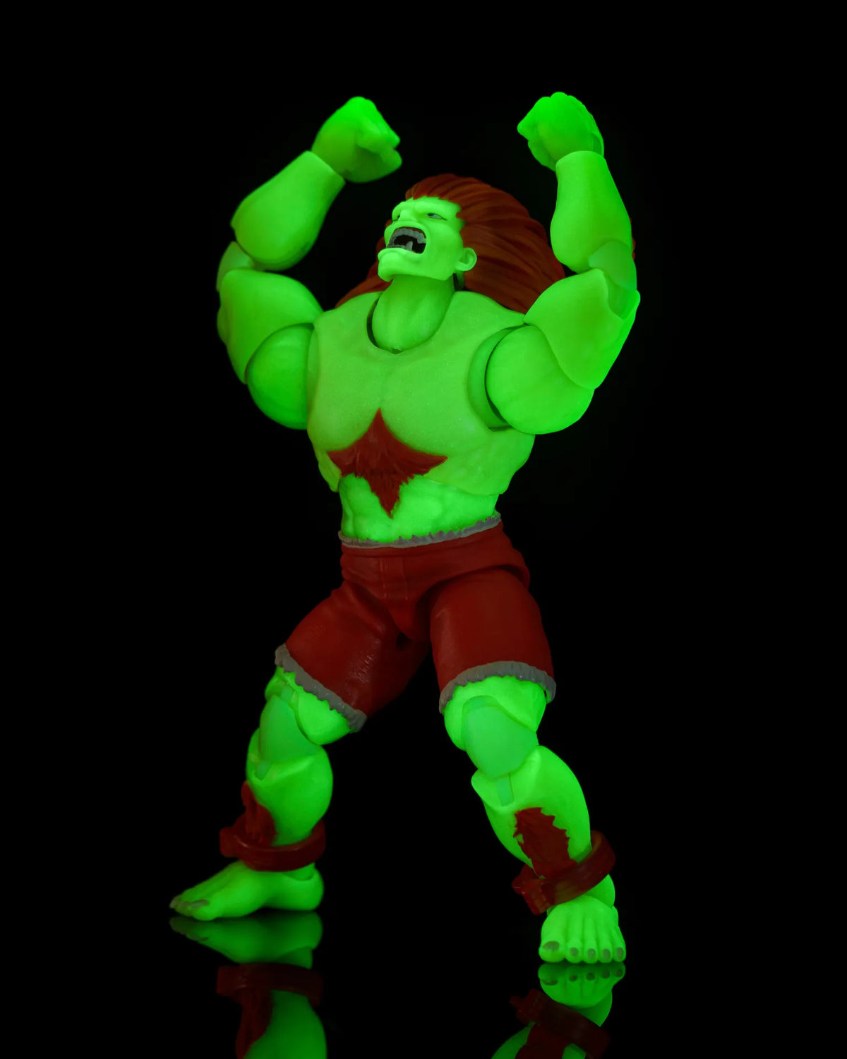 Jada Toys - Ultra Street Fighter II: The Final Challengers - Blanka (Glow in the Dark, Limited Edition) - 1/12 Scale (19 cm) Action Figure