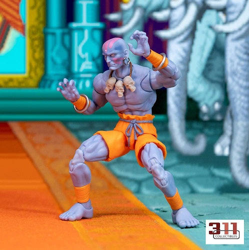 Jada Toys – Ultra Street Fighter II: The Final Challengers – Dhalsim (Deluxe) – 6-Zoll-Actionfigur