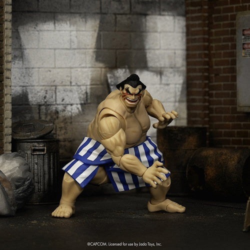Jada Toys - Ultra Street Fighter II: The Final Challengers - E. Honda (Deluxe) - 6” Action Figure