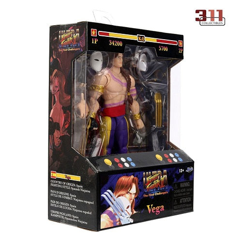 Jada Toys - Ultra Street Fighter II: The Final Challengers - Vega - 6" Action Figure