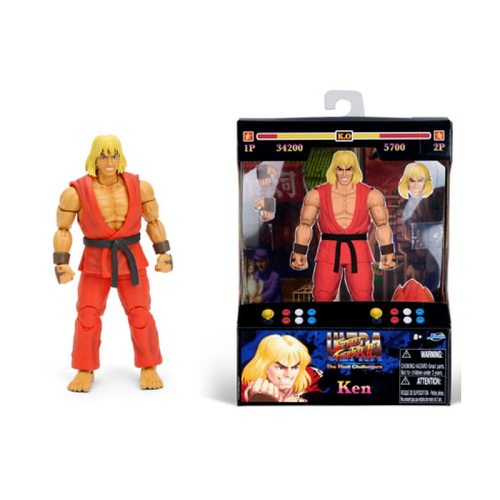 Jada Toys - Ultra Street Fighter II: The Final Challengers - Ken - 6” Action Figure