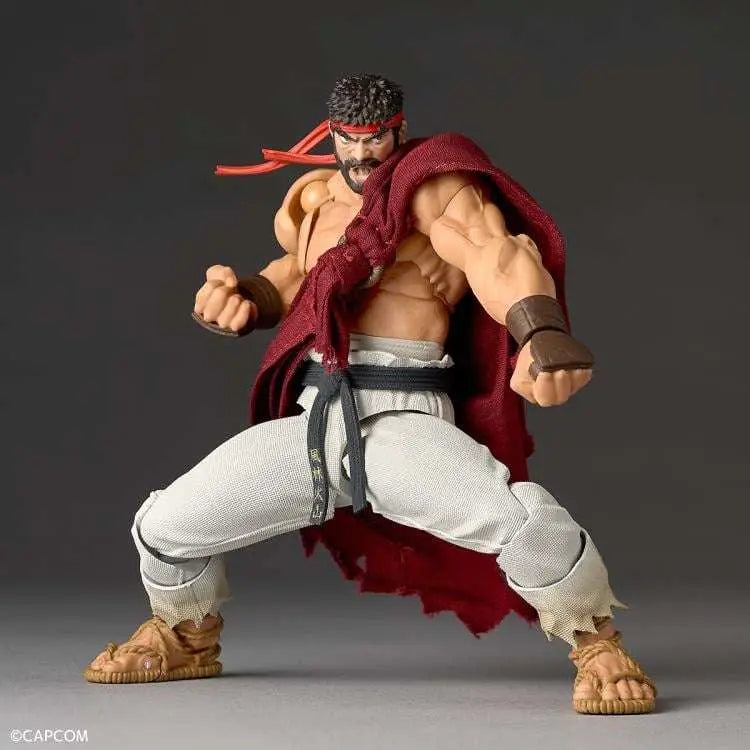 Kaiyodo - Revoltech - Amazing Yamaguchi - Street Fighter 6 - Ryu - 14/17 cm Actionfigur