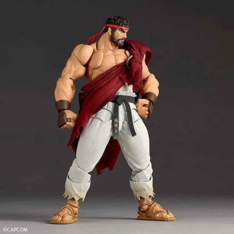 Kaiyodo - Revoltech - Amazing Yamaguchi - Street Fighter 6 - Ryu - 14/17 cm Actionfigur