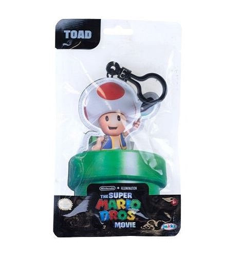Jakks Pacific - The Super Mario Brothers Movie - Toad - Key Chain