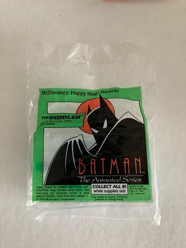 McDonald's - Batman: The Animated Series - Riddler (1993) (Sealed) - Loose Figure