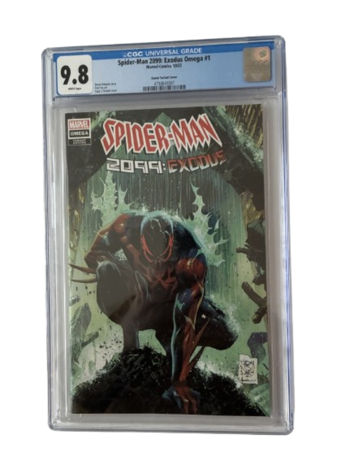 Marvel Comics - Spider-Man 2099: Exodus Omega #1 (10/2022, Tony S. Daniel Trade Dress Variant) - CGC 9.8 Universal Grade - Graded Comic Book