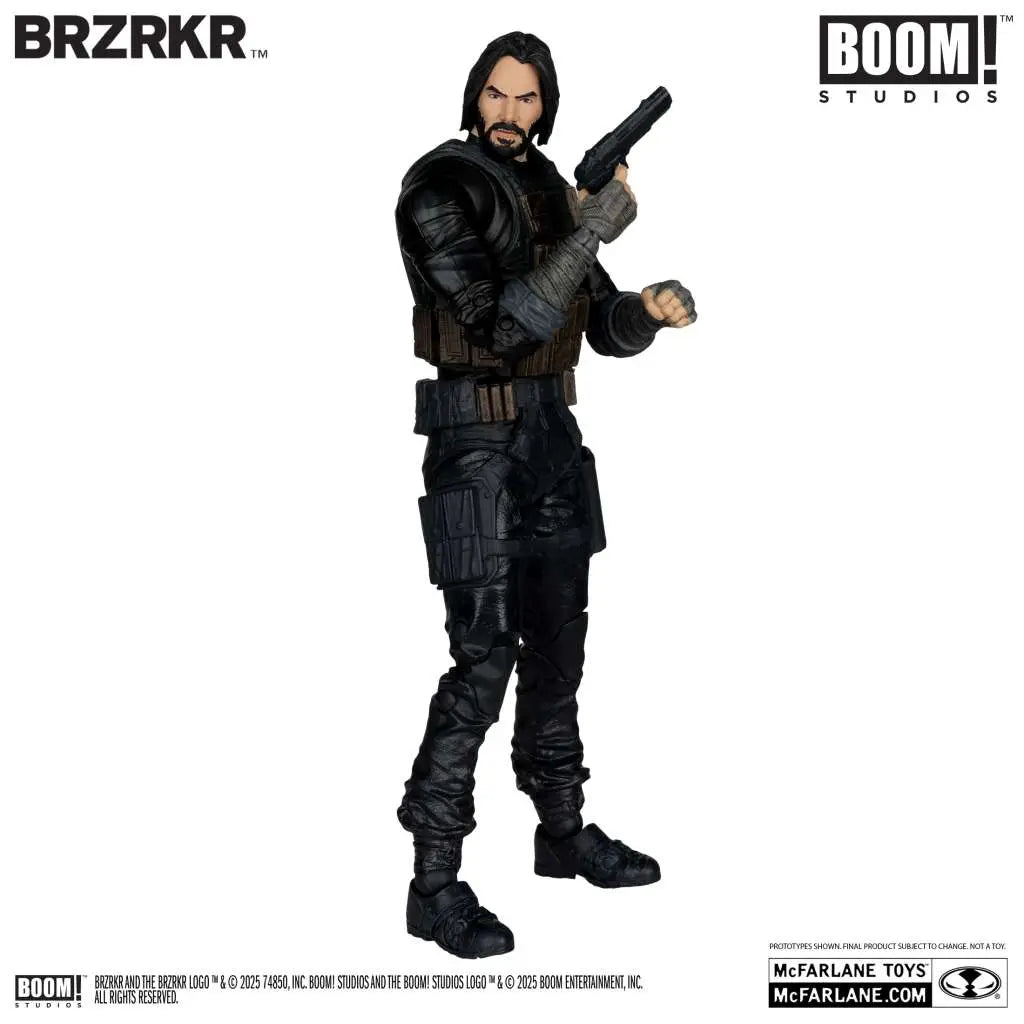 McFarlane Toys - Boom! Studios - BRZRKR - Deluxe BRZRKR (B) - Created By Keanu Reeves - 7" Action Figure