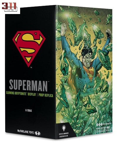 McFarlane Toys - DC Direct - Superman - Kryptonite Display - (Gold Label, 1/1 Replica) - 18 cm Figure
