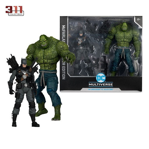 McFarlane Toys - DC Multiverse - Collector Edition (2-Pack) #03 - Batman vs. Killer Croc - 7” Action Figures