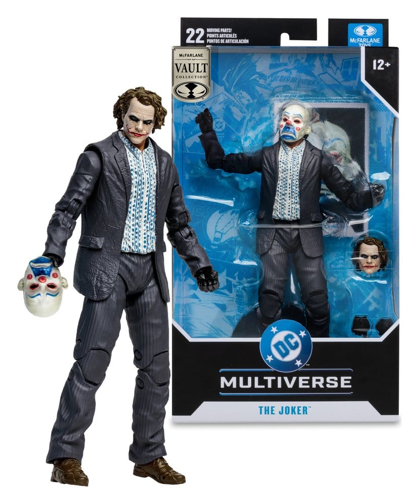 McFarlane Toys - DC Multiverse - McFarlane Vault Collection - The Joker (Banküberfall, The Dark Knight) - 18 cm Actionfigur
