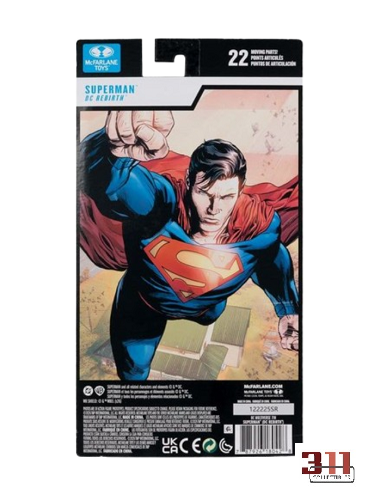 McFarlane Toys - DC Multiverse - Superman - (Rebirth, Blister Card) - 18 cm Action Figure
