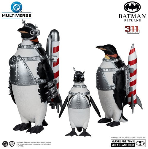 McFarlane Toys - Deluxe Theatrical Edition - DC Multiverse - Batman: Returns - Commando Penguins - 7" Action Figure Set