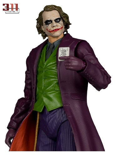 McFarlane Toys - Deluxe Theatrical Edition - DC Multiverse - The Dark Knight - The Joker (Heath Ledger) - 7" Action Figure