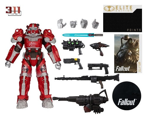 Mc Farlane Toys - Elite Edition - Fallout 76 - T-60 (Gold Label, Nuka Cola) - 18 cm Action Figure