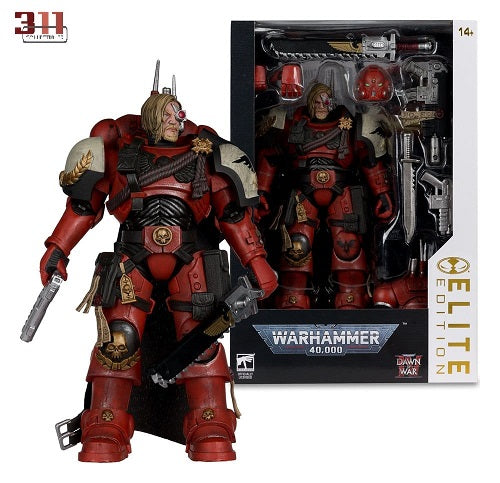 McFarlane Toys - Elite Edition - Warhammer 40,000: Dawn of War - Captain Cyrus (Dawn of War 4) - 20 cm Action Figure