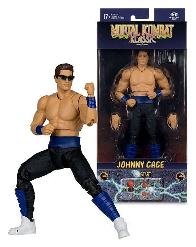 McFarlane Toys - Mortal Kombat Klassics - Johnny Cage - 18cm Action Figure