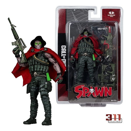 McFarlane Toys - Spawn - Call of Duty - Spawn brûlé - Figurine articulée de 18 cm