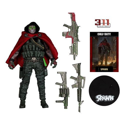 McFarlane Toys - Spawn - Call of Duty - Spawn brûlé - Figurine articulée de 18 cm