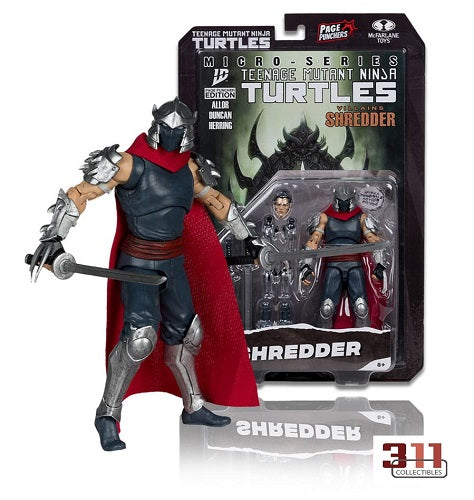 McFarlane Toys - Teenage Mutant Ninja Turtles - Page Punchers - Shredder - 14 cm Action Figure