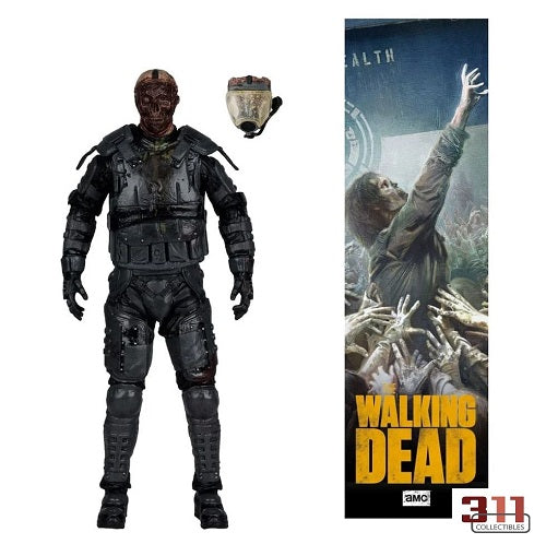 McFarlane Toys - The Walking Dead - Gas Mask Zombie (Season 4) - 7" Action Figure