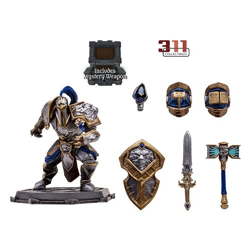 McFarlane Toys - World of Warcraft - Human: Paladin / Warrior (Common Edition) - 15cm Action Figure