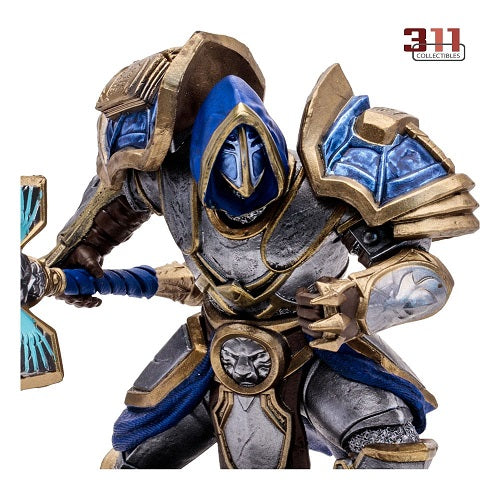 McFarlane Toys - World of Warcraft - Human: Paladin / Warrior (Common Edition) - 15cm Action Figure