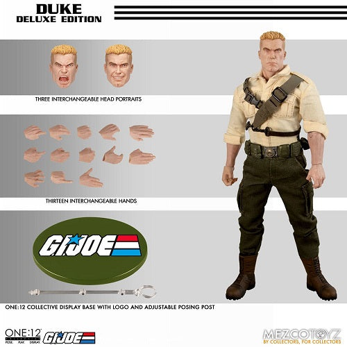 Mezco - One:12 Collective - G.I. Joe - Duke (Deluxe Edition) - 1/12 Action Figure