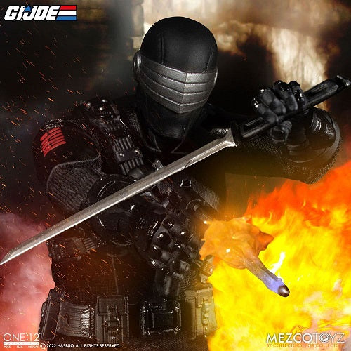 Mezco - One:12 Collective - GI Joe - Snake Eyes (Deluxe Edition, Light-Up) - 1/12 Action Figure