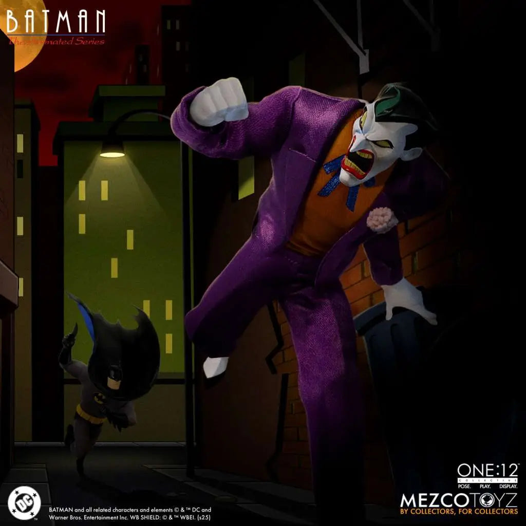 Mezco - One:12 Collective - Batman: The Animated Series - The Joker - 1/12 Skala (17 cm) Actionfigur
