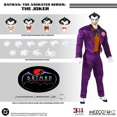 Mezco - One:12 Collective - Batman: The Animated Series - The Joker - (1/12, 17cm) Action Figure