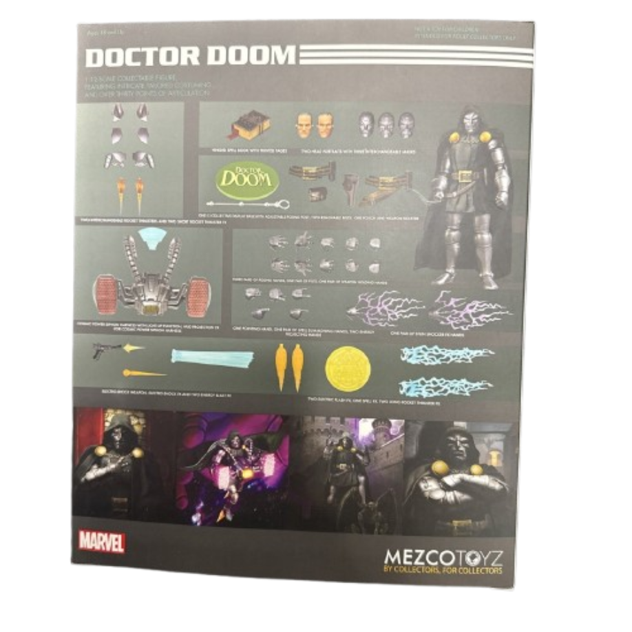 Mezco - One:12 Collective - Marvel - Doctor Doom (2023) - 1/12 Skala (17 cm) Actionfigur