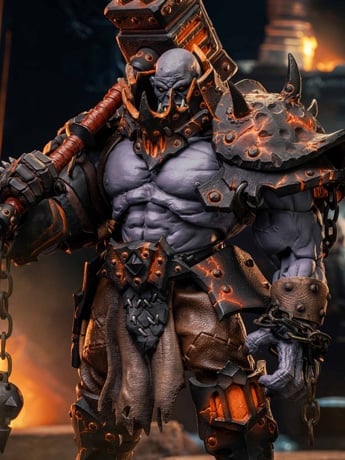 Mithril Action - Guardian of the Horde - Magma Forgemaster #05 (Losse figuur, zonder verpakking) - 1/10 Scale Action Figure