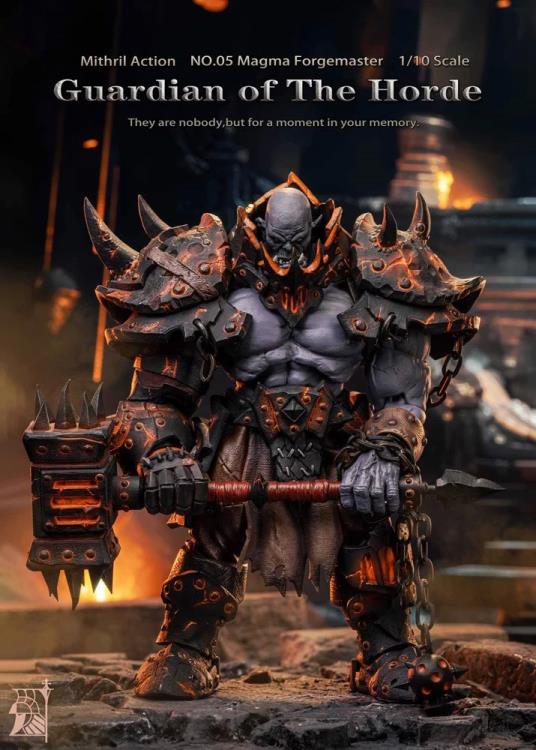 Mithril Action - Guardian of the Horde - Magma Forgemaster #05 (Losse figuur, zonder verpakking) - 1/10 Scale Action Figure