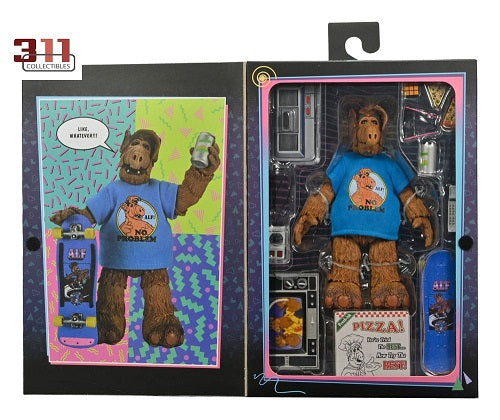 NECA - ALF - Ultimate Totally 80s ALF (Alien Life Form) - 7" Action Figure
