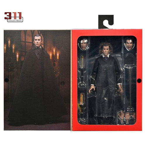 NECA - Le Cauchemar de Dracula 1958 - Ultimate Hammer Films - Comte Dracula - Figurine articulée de 18 cm