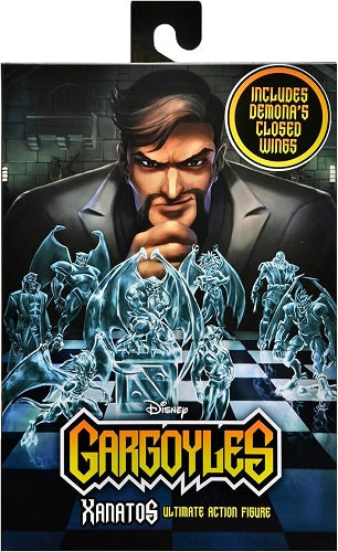 NECA - Ultimate - Gargoyles - Xanatos (Includes Demona's Closed Wings) - 7” Action Figure