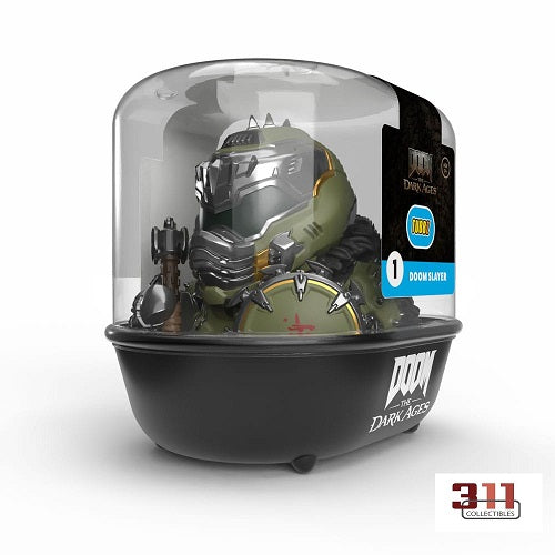 Numskull - TUBBZ - Doom: Dark Ages - Doom Slayer #1 (1st Edition) (Boxed Edition) - 10 cm Collectible Duck