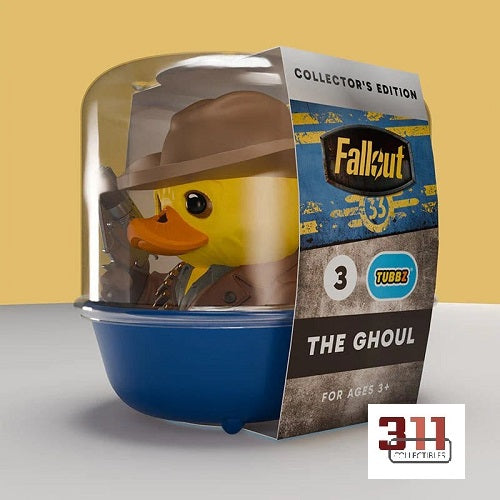 Numskull - TUBBZ - Fallout - The Ghoul #3 (1st Edition, Boxed Edition) - 10 cm Collectible Duck