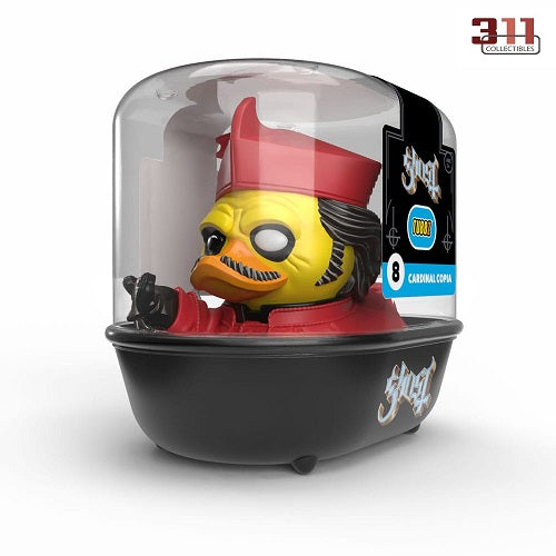 Numskull - TUBBZ - Ghost - Cardinal Copia #8 (1st Edition) (Boxed Edition) - 10 cm Collectible Duck