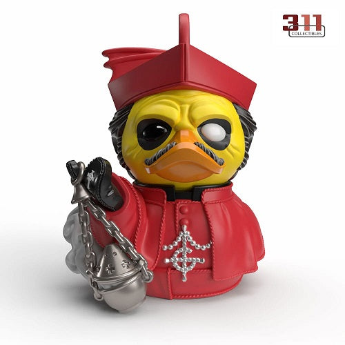 Numskull - TUBBZ - Ghost - Cardinal Copia #8 (1st Edition) (Boxed Edition) - 10 cm Collectible Duck