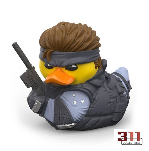 Numskull - TUBBZ - Metal Gear Solid - Solid Snake #1 (Boxed Edition) - 10 cm Collectible Duck