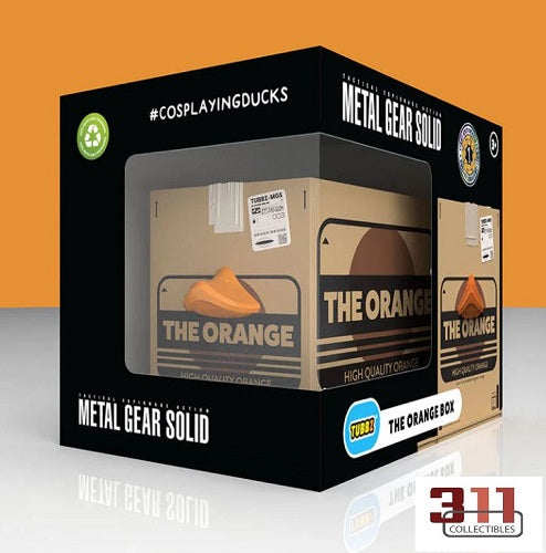 Numskull - TUBBZ - Metal Gear Solid - The Orange Box (1st Boxed Edition) - 10 cm Collectible Duck Set