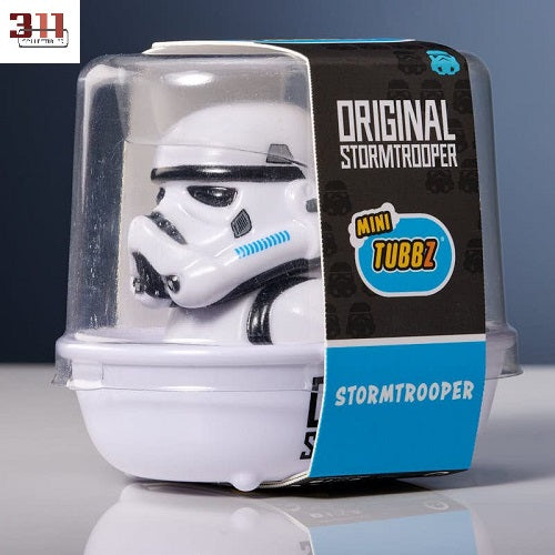 Numskull - TUBBZ Mini - Star Wars - Stormtrooper - 5 cm Collectible Duck met badkuipdisplay (Boxed Edition)