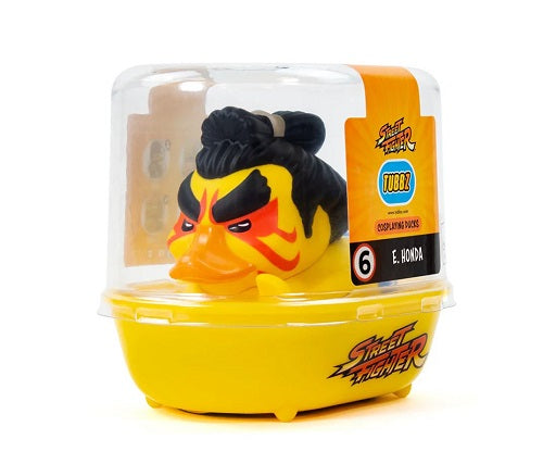Numskull - TUBBZ - Street Fighter - E. Honda #6 (1st Edition) (Boxed Edition) - 10 cm Collectible Duck