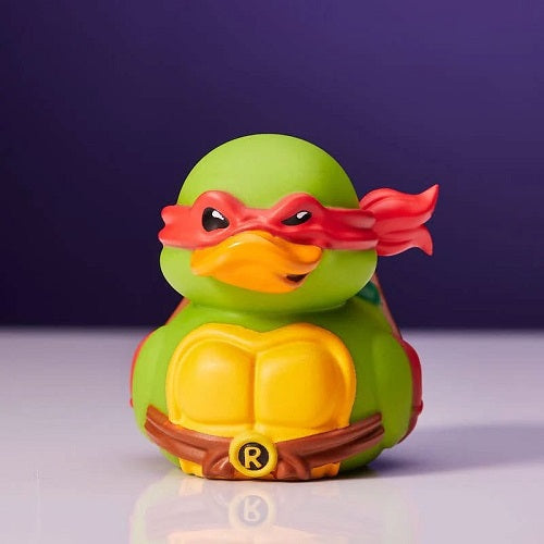 Numskull - TUBBZ Mini - Teenage Mutant Ninja Turtles - Raphael - 5 cm Collectible Duck met badkuipdisplay (Boxed Edition)