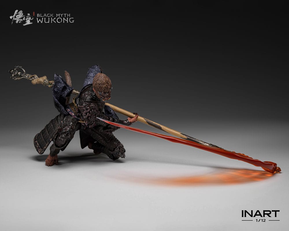 Queen Studios - INART Action - Black Myth: Wukong - The Destined One (Bronze Armor Set, Deluxe Version) - 1/12 Scale Action Figure