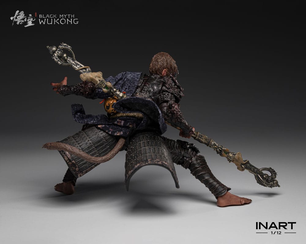 Queen Studios - INART Action - Black Myth: Wukong - The Destined One (Bronze Armor Set, Deluxe Version) - 1/12 Scale Action Figure