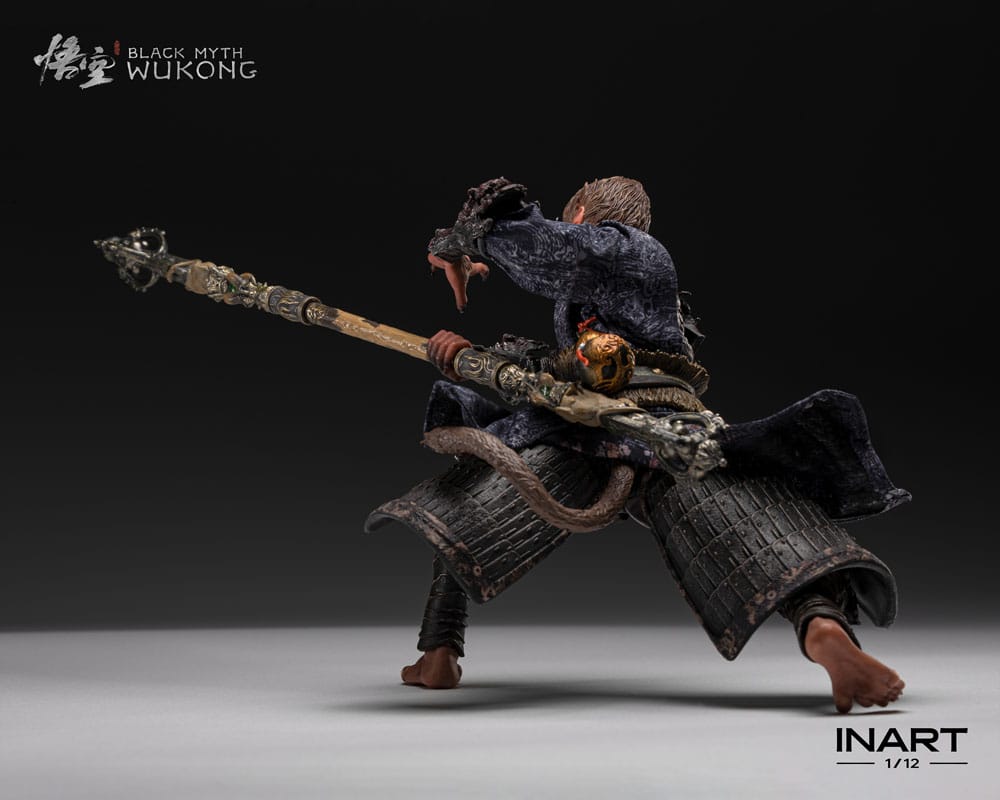 Queen Studios - INART Action - Black Myth: Wukong - The Destined One (Bronze Armor Set, Deluxe Version) - 1/12 Scale Action Figure