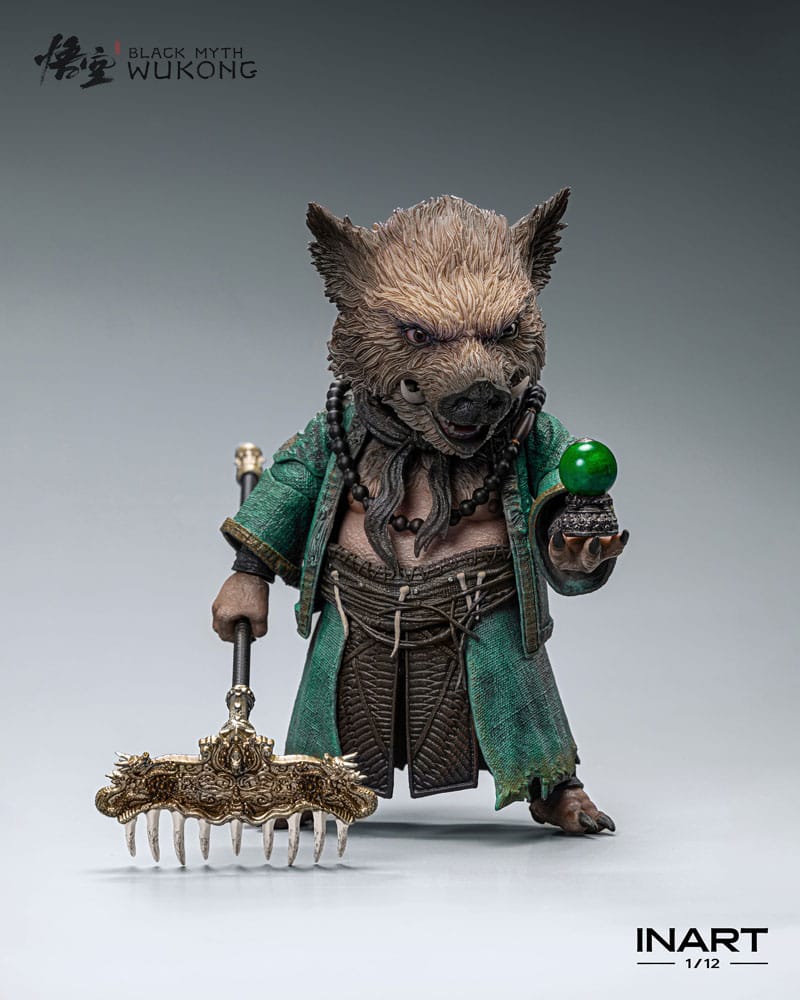 Queen Studios - INART Action - Black Myth: Wukong - Zhu Bajie - 1/12 Scale Action Figure
