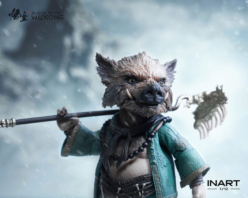 Queen Studios - INART Action - Black Myth: Wukong - Zhu Bajie - 1/12 Scale Action Figure